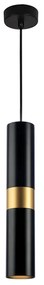 Φωτιστικό Κρεμαστο Aca HM851P6BK DA VINCI Μαύρο Ματ (Black Mat)