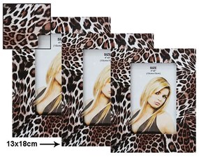 Κορνίζα Leopard 15-00-8126 57 13x18cm Multi Marhome Plastic