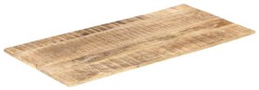 vidaXL Επιφάνεια Τραπεζιού 15-16 χιλ. 100x60 εκ. από Μασίφ Ξύλο Μάνγκο