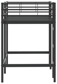 vidaXL Μαύρο 99,5 x 190 εκ.