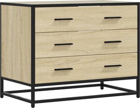 vidaXL Ντουλάπι συρταριών Sonoma Oak Κατασκευασμένο ξύλο