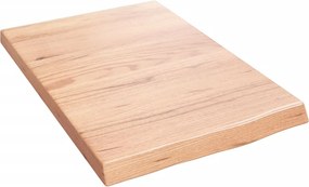 vidaXL Πάγκος Μπάνιου Αν. Καφέ 40x60x(2-4) εκ. Επεξεργ. Μασίφ Ξύλο