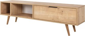 Έπιπλο Τηλεόρασης Sapphire Δρυς REFRO 160x35x18