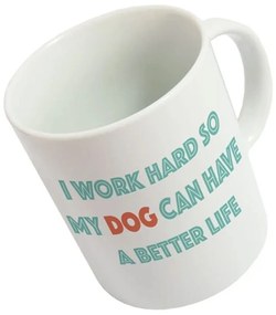 Κούπα HM1262 I Work Hard So My Dog Have Better Life Fisura Porcelain