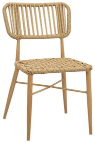 Καρέκλα Nextdeco Milena rattan Υ80x49x56εκ.