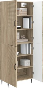 vidaXL Σέτ Ντουλαπιών 2 τμχ. Sonoma Δρυς Επεξεργασμένο Ξύλο