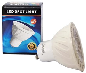 Artekko Spot Light Λάμπα Σποτάκι LED 7W 3000K 85-265V GU10 W.White (5x5x5.5)cm