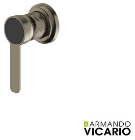 Armando Vicario LUMIERE Μίκτης εντοιχισμού 1 εξόδου Black Brushed