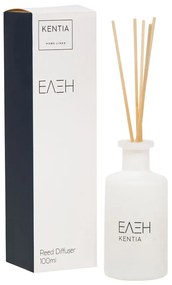 Αρωματικό Χώρου Με Sticks Mood 25 Έλξη 100ml Frosted Gingerbread Kentia Γυαλί