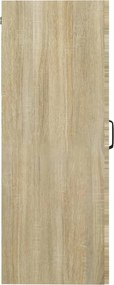 vidaXL Κρεμαστό Ντουλάπι Τοίχου Sonoma Δρυς 69,5x34x90 εκ Επεξ. Ξύλο