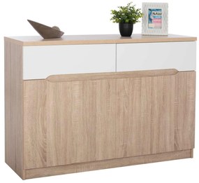 ΜΠΟΥΦΕΣ JOLENE HM2234.02 2 ΣΥΡΤΑΡΙΑ & 4 ΠΟΡΤΕΣ SONAMA 120X40X80εκ.