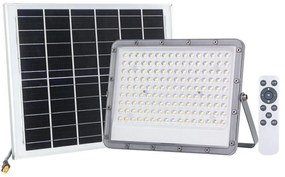 FOS ME 47-00705 Προβολέας Ηλιακός LED FLOODLIGHT 100W 1050 Lumens 233 × 233 × 53 mm