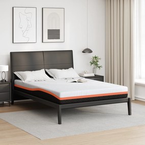 vidaXL Στρώματα Λευκό, Γκρι 140 x 190 cm