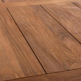 ΤΡΑΠΕΖΙ ΤΡΑΠΕΖΑΡΙΑΣ HM7922 PLUTON RECYCLED TEAK ΣΕ ΦΥΣΙΚΟ ΧΡΩΜΑ 200X100X75Yεκ.