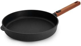 Τηγάνι Αντικολλητικό Eco Logix QXR 1528WLCI-Q 28cm Black Woll 28cm Αλουμίνιο