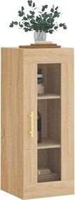 vidaXL Ντουλάπι Τοίχου Sonoma Δρυς 34,5 x 34 x 90 εκ.