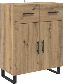 vidaXL Highboard 2 pcs Artisan Oak 69,5 x 34 x 180 εκ.