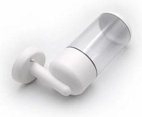 Adeleq Απλίκα PC Κύλινδρος UP Φ91mm h26cm Ντουί Ε27 IP44 Λευκή 9-2870