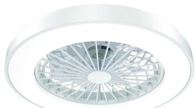 Ανεμιστήρας Οροφής Smart Με Φως Led & Τηλεχειριστήριο 50εκ. Aca FANOKWH20G White