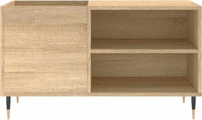 vidaXL Δισκοθήκη Sonoma Δρυς 85 x 38 x 48 εκ. από Επεξεργασμένο Ξύλο