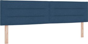 vidaXL Κεφαλάρι Μπλε 180 cm ύφασμα
