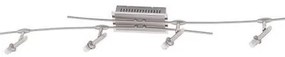 Σώμα Σποτ 4xLED 4W Νίκελ ματ-Χρώμιο m6 - Mini1 LED Fischer Honsel-16644-Νίκελ Ματ 16644