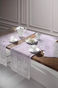 RUNNER ΤΡΑΠΕΖΑΡΙΑΣ 40x160cm SAINT CLAIR - 2040 LILAC SILVER