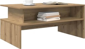vidaXL Τραπεζάκι σαλονιού Artisan Oak 90 x 55 x 42,5 εκ