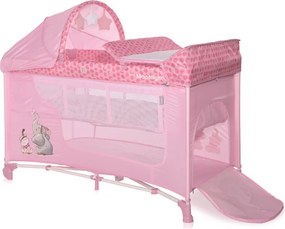 BABY COT MOONLIGHT 2 LAYERS PLUS MELLOW ROSE FELLO