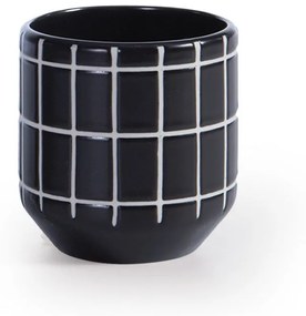 Ποτήρι Μπάνιου Κεραμικό Model Black Nef-Nef Homeware Κεραμικό