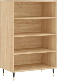 vidaXL Ραφιέρα Sonoma Δρυς 57 x 35 x 90 από Επεξεργασμένο Ξύλο