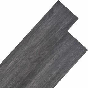 vidaXL Πλάκες Δαπέδου 18 pcs Μαύρο και Λευκό 5,26 τ.μ. PVC