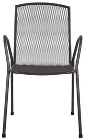 Καρέκλα - Πολυθρόνα ELIJAH C5005.01 Μεταλλική Ανθρακί 54x62x89Υ εκ. 54x62x89 εκ.