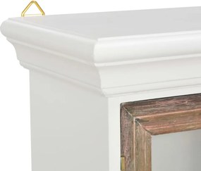 vidaXL Ντουλάπι Τοίχου Λευκό 49 x 22 x 59 εκ. από Επεξεργασμένο Ξύλο
