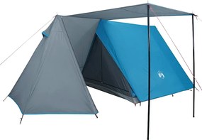 vidaXL Σκηνή Κάμπινγκ 3 Ατόμων Αδιάβροχη Μπλε