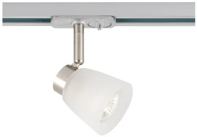 Σποτ Φωτιστικό Ράγας GU10 IP20 3C ACA-TS40GU3CNM-Νίκελ Ματ TS40GU3CNM