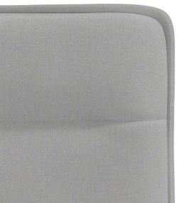 vidaXL Καρέκλες τραπεζαρίας 4 τεμ Cloud Grey Fabric