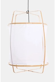 Κρεμαστό Φωτιστικό Οροφής 1xE27 Λευκό Φ67cm Z2 Blonde Cotton Cover 902.101.01/CC/P AY Illuminate 902.101.01/CC/P Λευκό