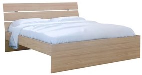 Intrahome Κρεβάτι "ΝΟΤΑ" διπλό σε χρώμα δρυς 150x200 Intrahomesa-00652712