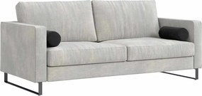 vidaXL Μαξιλάρια Στήριγμα 2 pcs Μαύρο Ø 15 x 40 εκ