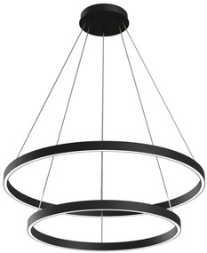 Φωτιστικό οροφής Maytoni Rim 2S LED-Μαύρο