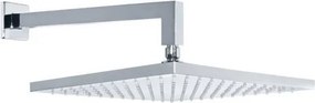 Almar Square E044077+C23500 Chrome - Κεφαλή Ντους με Βραχίονα
