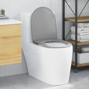 vidaXL Λεκάνη Γκρι 47 x 36 x 3,4 εκ Δυροπλάστ