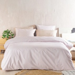 Πάπλωμα Eloise (Σετ 3τμχ) Beige Ρυθμός Υπέρδιπλo 220x240cm 100% Βαμβάκι