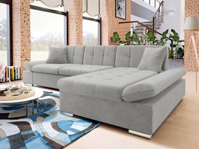 Γωνιακός καναπές Montana-Γκρι Ανοιχτό-Δεξιά