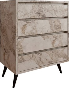 Συρταριέρα Ephesus Μάρμαρο PRILA 70x40x86