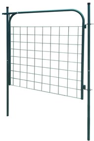 vidaXL Πύλη Φράχτη Κήπου Πράσινη 100x100 εκ.