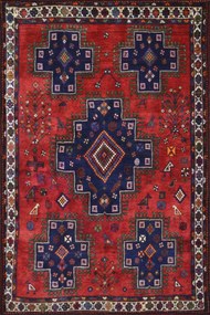 Χειροποίητο Χαλί Persian Nomadic Sirjan Wool 223Χ156 223Χ156cm