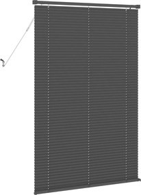 vidaXL Βενετσιάνικη Σκίαση Ασημί Γκρι 150 x 100 cm 25 mm PVC