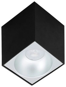 Φωτιστικό Οροφής - Σποτ Led Sq Jhonny 4240701 Black Viokef Aluminium